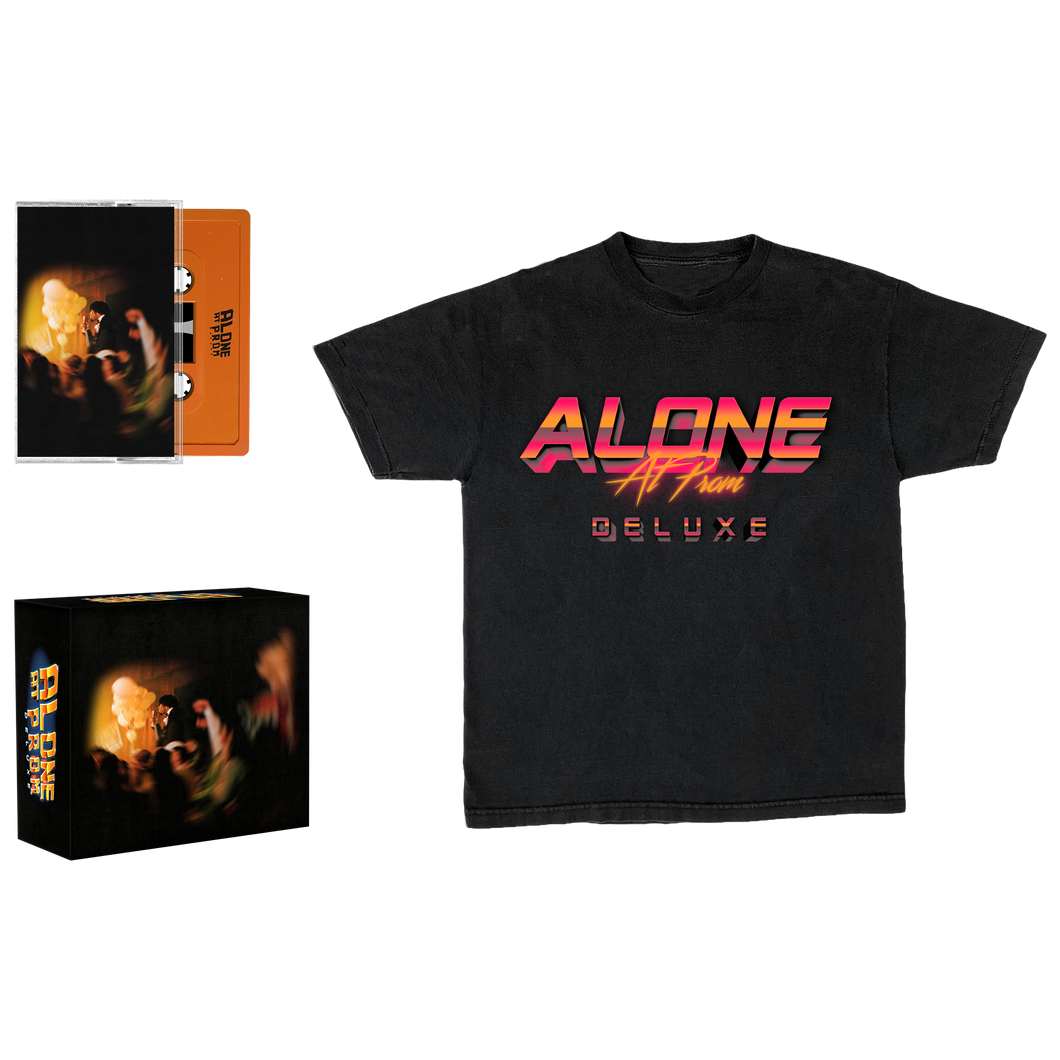 ホシンロン　Boystory UP アルバム　新品未開封セット　ラスト ALONE AT PROM (DELUXE) LOGO TEE + CASSETTE BOX SET – Tory Lanez